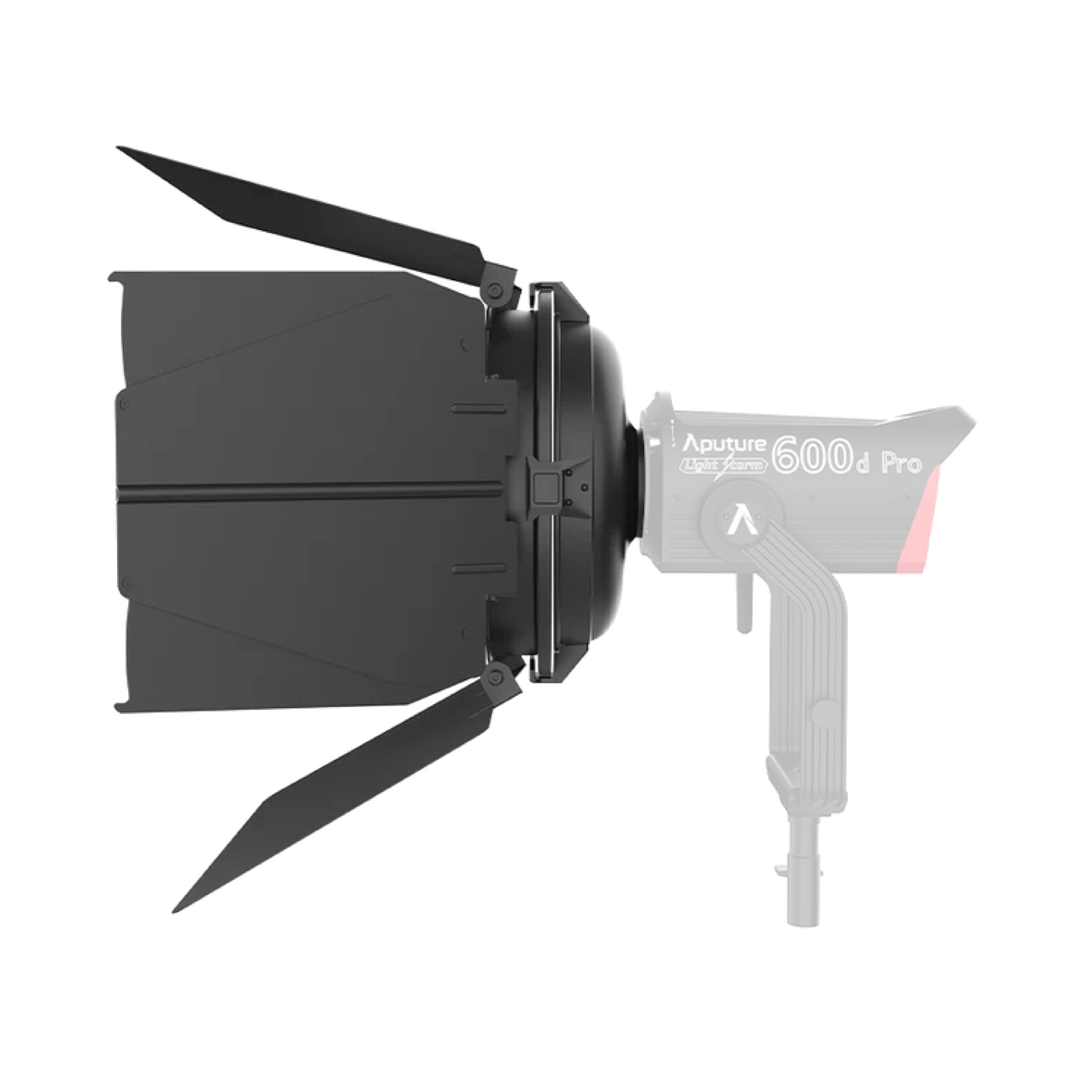 Aputure F10 Barn Doors side